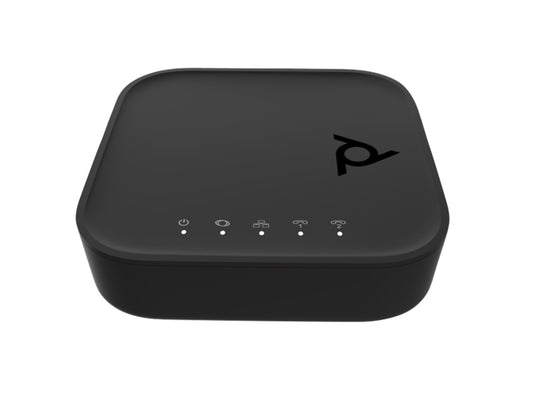 HP Poly ATA 402 2FXS Voice Port VoIP Adapter with Open SIP and Power Supply product image