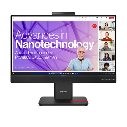 Lenovo ThinkVision T27QD-4v computer monitor 68.6 cm (27") 2560 x 1440 pixels Quad HD LCD Black product image