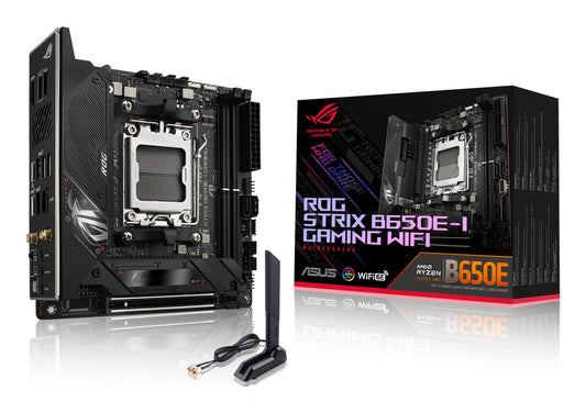 ASUS ROG STRIX B650E-I GAMING WIFI motherboard AMD B650 Socket AM5 mini ITX