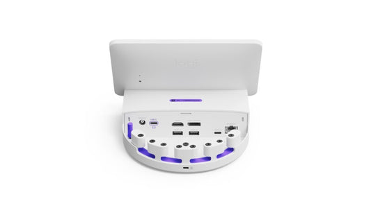 LOGITECH LOGI DOCK FLEX DOCKING STATION,HDMI(1),DP1.4(1),USB-A(3),USB-C(4),RJ45(1),WIFI/BT