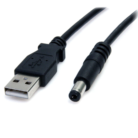 Star Tech USB to 5.5mm Power Cable - Type M Barrel - 2m