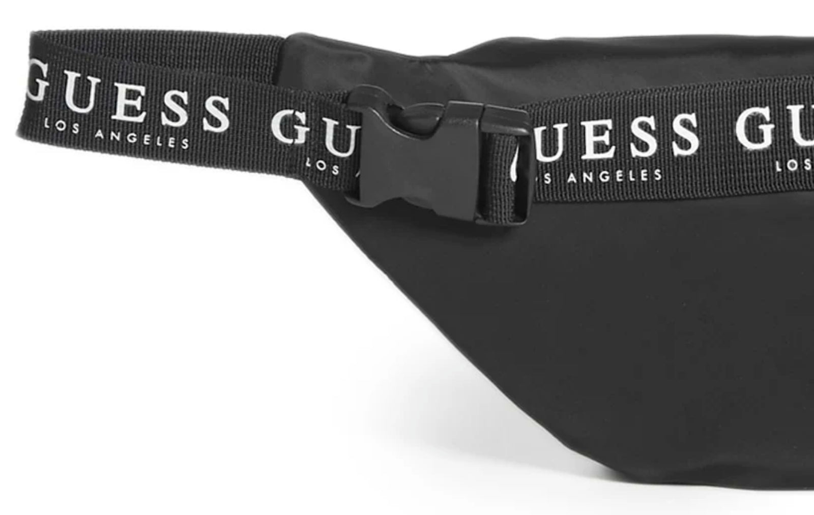 GUESS Logo Belt Bum Bag Waist Pack Crossbody Bag - Black • 100% Authentic • Brand New with Tags