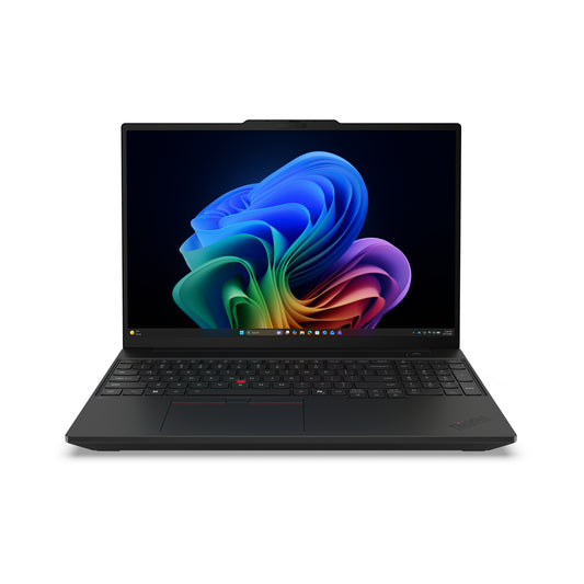 Lenovo ThinkPad T16 Gen 5 (Intel) Copilot+ PC Intel Core Ultra 5 325 Laptop 40.6 cm (16") WUXGA 16 GB LPDDR5x-SDRAM 512 GB SSD Wi-Fi 7 (802.11be) Windows 11 Pro Swiss Black product image