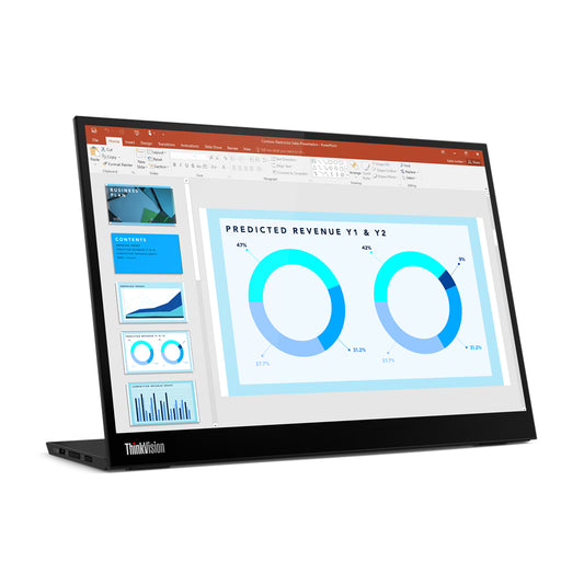 Lenovo ThinkVision M14d computer monitor 35.6 cm (14") 2240 x 1400 pixels 2.2K LED Black product image