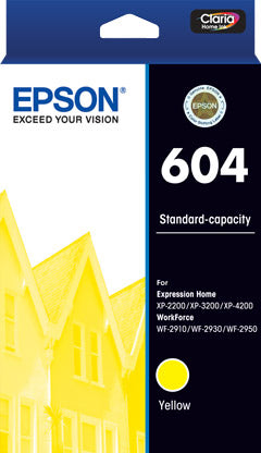 Epson 604 ink cartridge 1 pc(s) Original Standard Yield Yellow