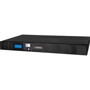 CyberPower PRO Rack Series LCD 750VA / 500W 1U Line Interactive UPS-(PR750ELCDRT1U)- 3 Yrs Adv. Rep & 2yrs on Int. Battery(No rail kit in the box)