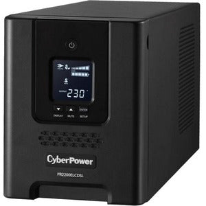 CyberPower PRO series 2200VA Tower UPS with LCD(PR2200ELCDSL) - 3 yrs Adv. Rep & 2 yrs on Int. Battery