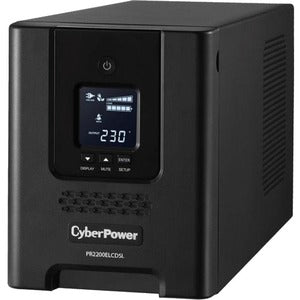 CyberPower PRO series 3000VA Tower UPS with LCD(PR3000ELCDSL) - 3 yrs Adv. Rep & 2 yrs on Int. Battery