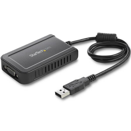 StarTech USB 2.0 to VGA Adapter, USB to VGA Monitor Converter for Windows, 1080p (no support for macOS/ChromeOS/Linux) - TAA