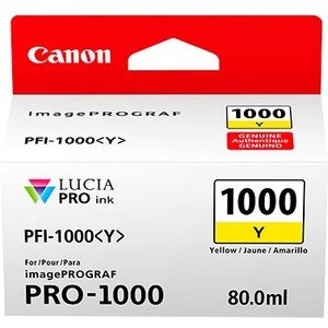 Canon PFI-1000Y Yellow Ink Cartridge