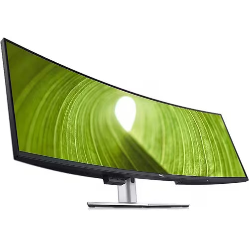 DELL UltraSharp U4924DW LED display 124.5 cm (49") 5120 x 1440 pixels 5K Ultra HD LCD Black, Silver