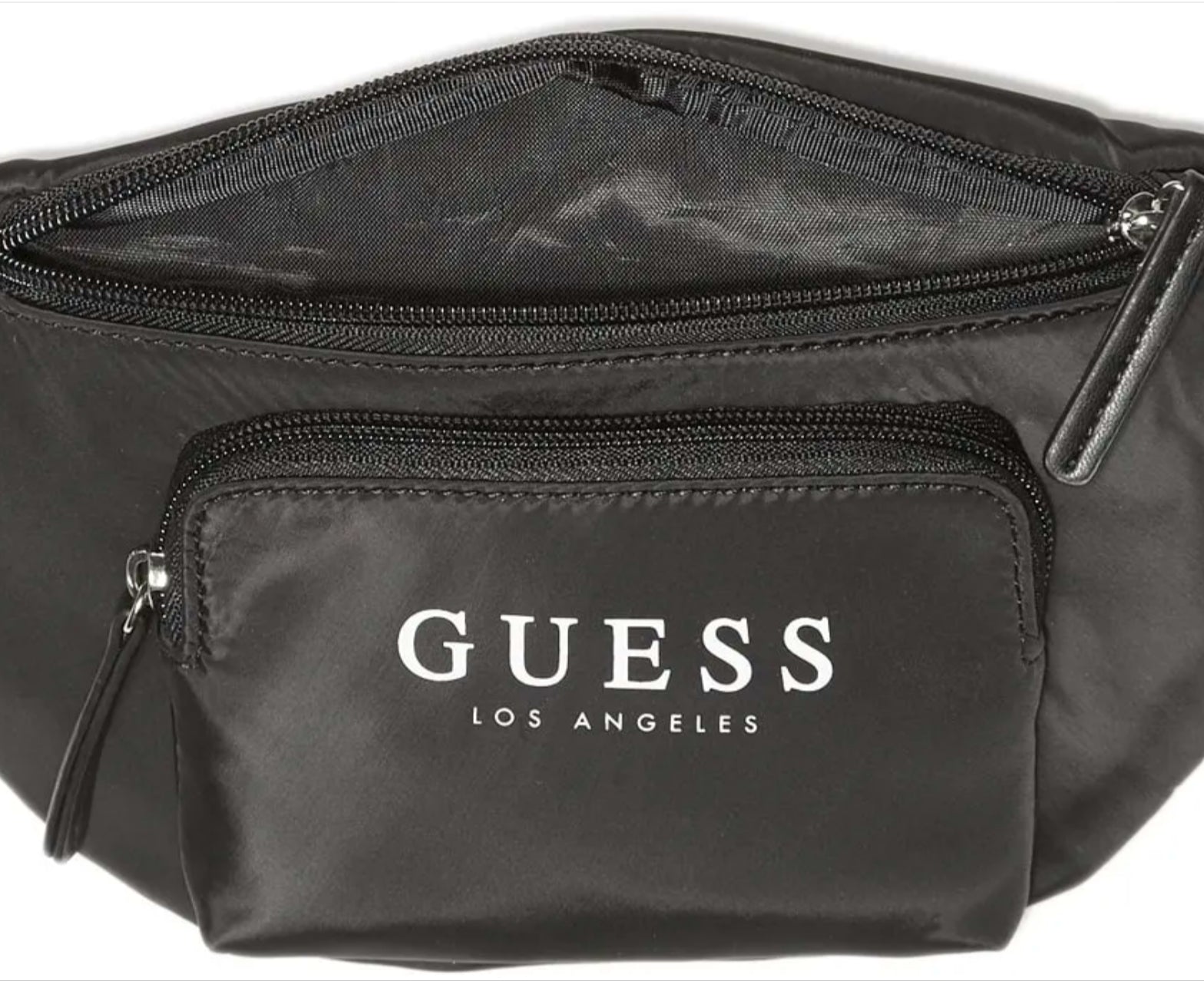 GUESS Logo Belt Bum Bag Waist Pack Crossbody Bag - Black • 100% Authentic • Brand New with Tags