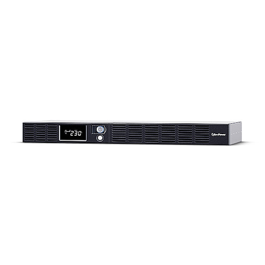 CyberPower Smart App Office Rackmount Series LCD 600VA / 360W 1U Line Interactive UPS-(OR600ERM1U)- 2 Yrs Adv. Rep & 2yrs on Int. Battery