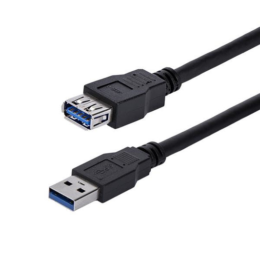 StarTech 1m Black SuperSpeed USB 3.0 Extension Cable A to A - M/F