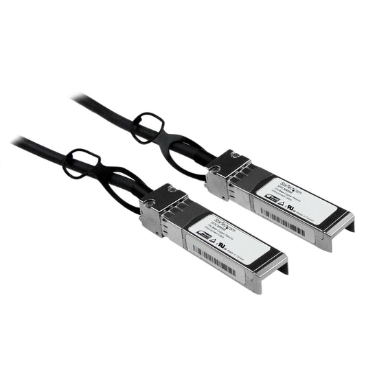 Star Tech Cisco SFP-H10GB-CU5M Compatible 5m 10G SFP+ to SFP+ Direct Attach Cable Twinax - 10GbE SFP+ Copper DAC 10 Gbps Low Power Passive Mini GBIC/Transceiver Module DAC Firepower ASR920 ASR9000