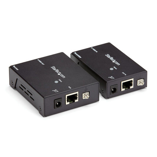 Star Tech HDMI over CAT5e HDBaseT Extender - Power over Cable - Ultra HD 4K - TAA