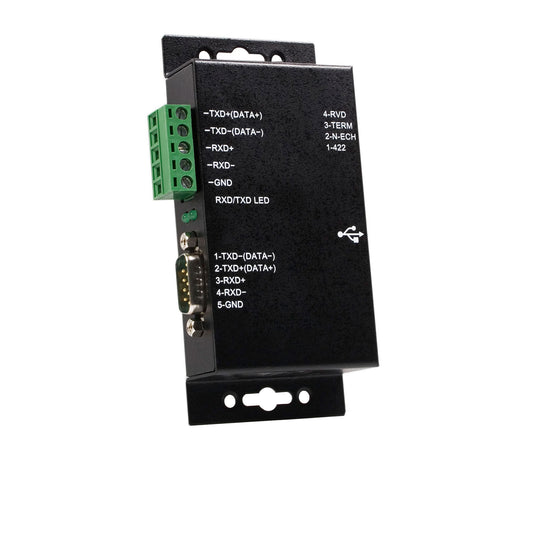 Star Tech 1 Port Metal Industrial USB to RS422/RS485 Serial Adapter w/ Isolation