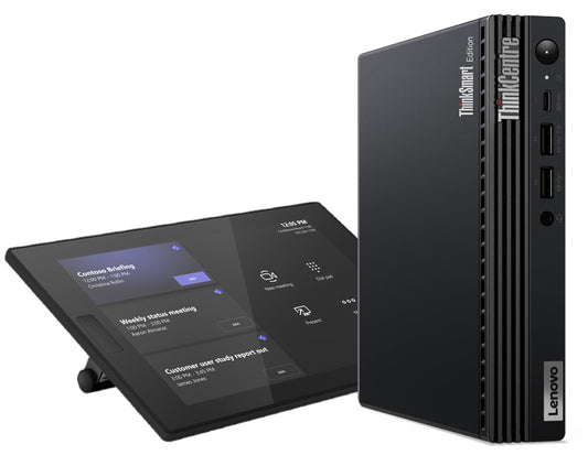 Lenovo ThinkSmart Tiny Kit MTR AU Intel® Core™ i3 i3-13100T 16 GB DDR4-SDRAM 256 GB SSD Windows 11 IoT Enterprise Mini PC Black