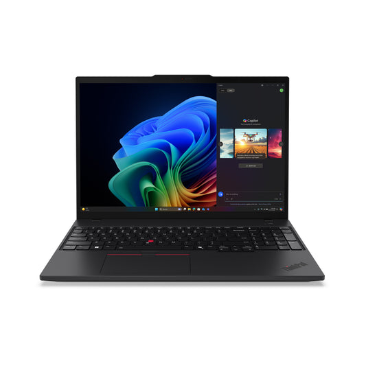 Lenovo ThinkPad T16 Gen 4 (AMD) Copilot+ PC AMD Ryzen AI 7 PRO 350 Laptop 40.6 cm (16") WUXGA 32 GB DDR5-SDRAM 512 GB SSD Wi-Fi 7 (802.11be) Windows 11 Pro English Black