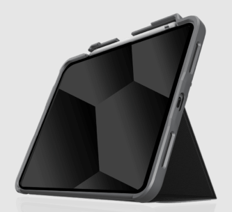STM DUX PLUS (IPAD 10TH GEN & A16) COM - BLACK FITTED CASE