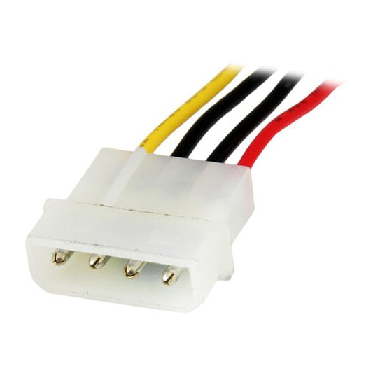Star Tech 12in LP4 Power Extension Cable - M/F