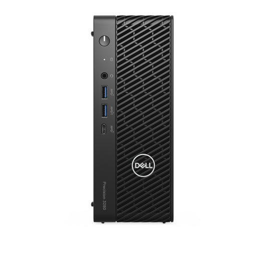 DELL Precision 3280 Intel® Core™ i7 i7-14700 16 GB DDR5-SDRAM 512 GB SSD NVIDIA T400 Windows 11 Pro CFF Workstation Black