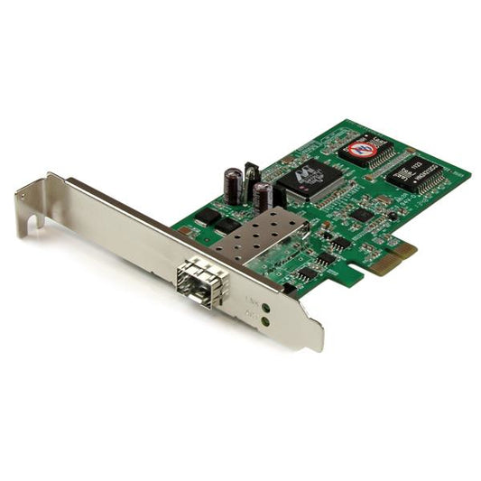Star Tech PCI Express Gigabit Ethernet Fiber Network Card w/ Open SFP - PCIe SFP Network Card Adapter NIC