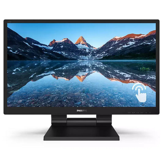 PHILIPS 23.8" (16:9) FHD IPS, HDMI, VGA, DP, DVI, 60HZ, 5MS, SPKR, TILT, 4YR