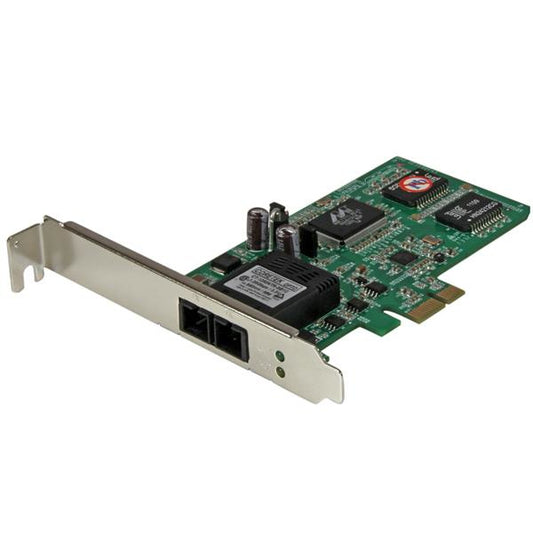 Star Tech PCI Express (PCIe) Gigabit Ethernet Multimode SC Fiber Network Card Adapter NIC - 550m
