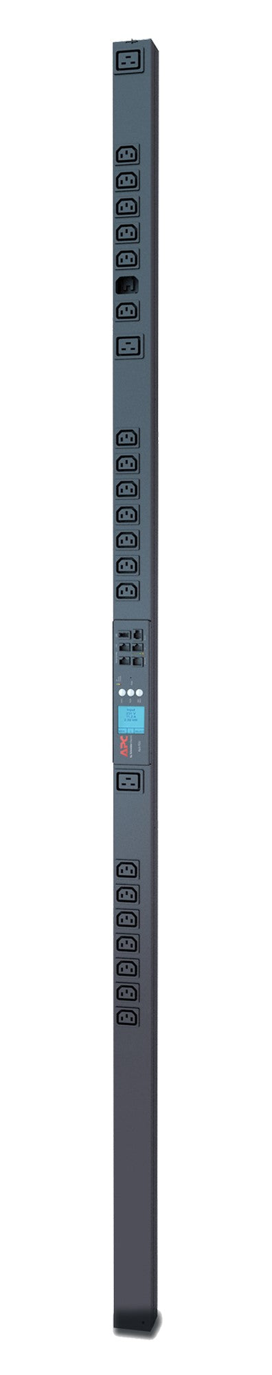APC Rack PDU 2G, Metered-by-Outlet, ZeroU, 16A, 100-240V, (21) C13 & (3) C19