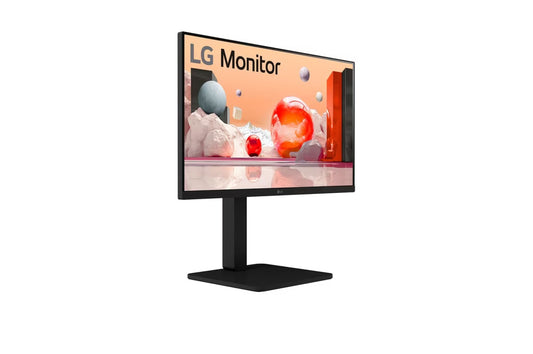 LG 23.8" (16:9) FHD IPS, HDMI, DP, VGA, DVI, SPKR, H/ADJ, VESA, SLIM BEZEL, NEW 24BK550Y-B