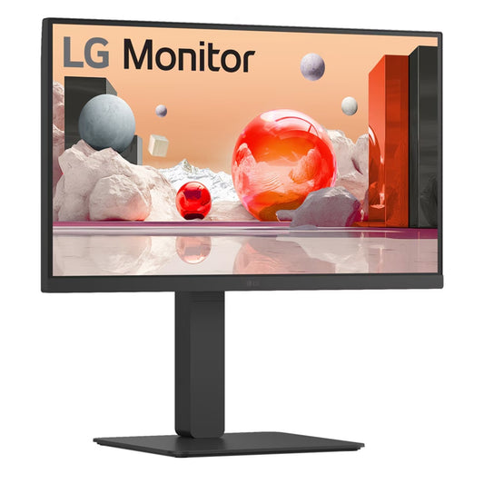 LG 23.8" (16:9) FHD IPS, HDMI, DP, USB-C (65W), SPKR, H/ADJ, DAISY CHAIN, KVM, H/ADJ, 3YR