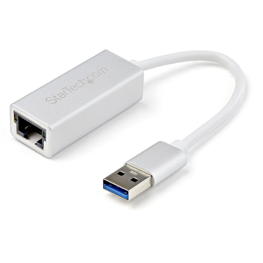 StarTech USB 3.0 to Gigabit Network Adapter - Silver