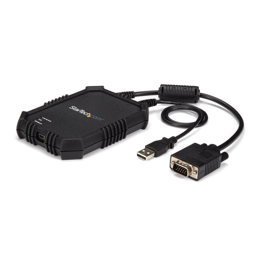 Star Tech Laptop-to-Server KVM Console with Rugged Housing