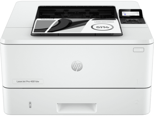 HP LASERJET PRO 4001DW MONO SFP. 40PPM, DUPLEX, WIFI, 250 SHEET TRAY, 1YR WARRANTY
