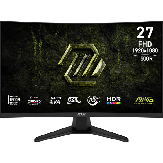 MSI MAG 275CF X24 computer monitor 68.6 cm (27") 1920 x 1080 pixels Full HD LCD Black