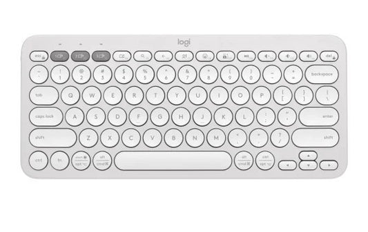 LOGITECH PEBBLE KEYS 2 K380S KEYBOARD,MULTI DEVICE,BLUETOOTHLE, TONAL GRAPHITE,1YR WTY