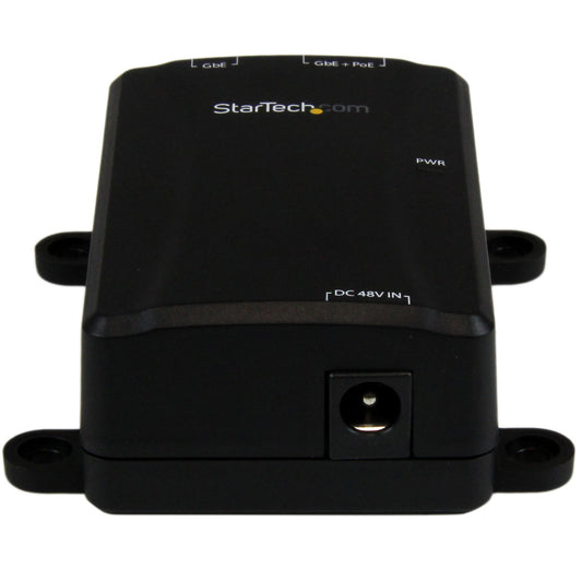 Star Tech 1-Port Gigabit Midspan - PoE+ Injector - 802.3at and 802.3af