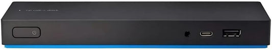 HP USB-C Dock (Black) HDMI, 2 x DisplayPort, 1 X HDMI, USB3.0, 90W Docking Station (Renewed)