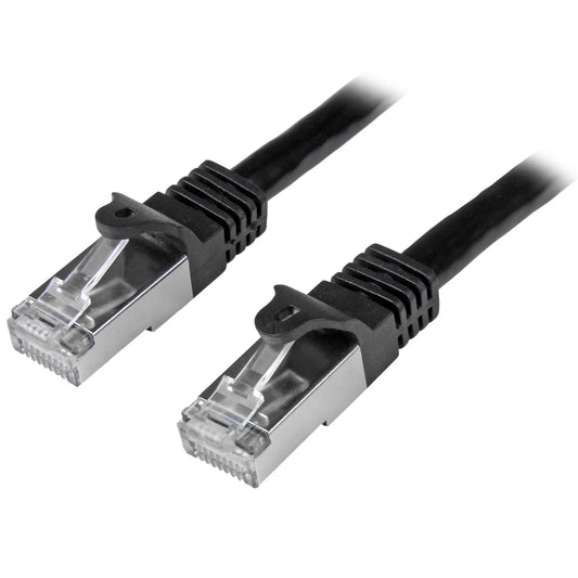 Star Tech Cat6 Patch Cable - Shielded (SFTP) - 5 m, Black