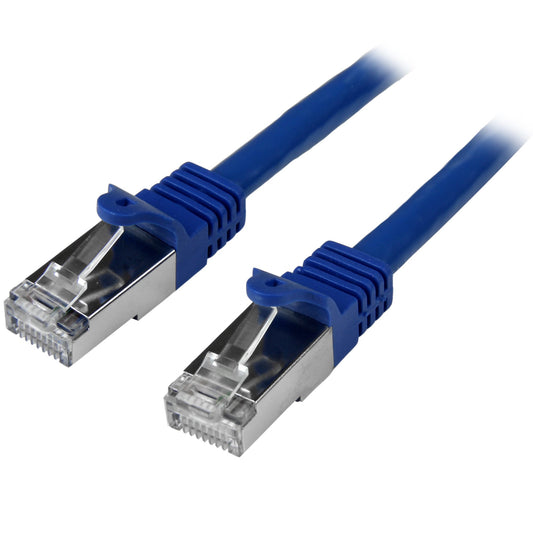 Star Tech Cat6 Patch Cable - Shielded (SFTP) - 5 m, Blue