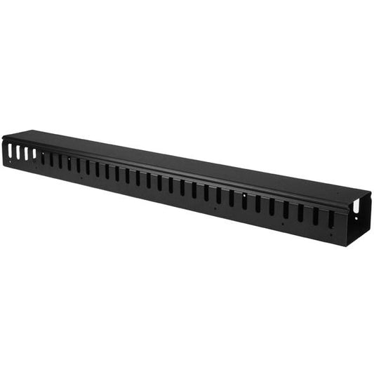 Star Tech Vertical Cable Organizer with Finger Ducts - 0U - 3 ft.