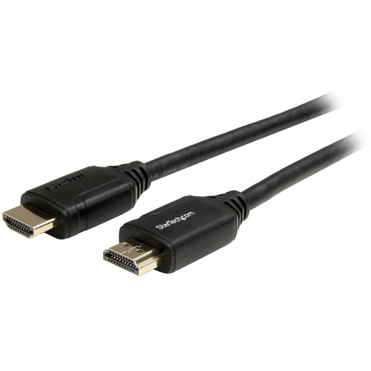 Star Tech 6ft (2m) Premium Certified HDMI 2.0 Cable with Ethernet - High Speed Ultra HD 4K 60Hz HDMI Cable HDR10 - HDMI Cord (Male/Male Connectors) - For UHD Monitors, TVs, Displays