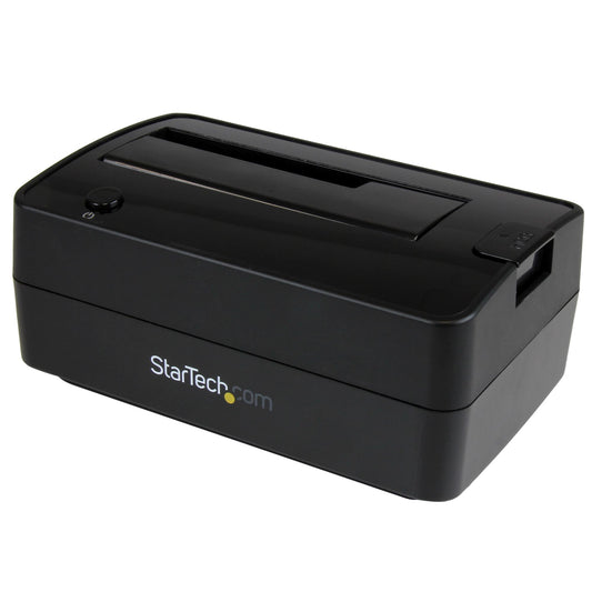 Star Tech Single Bay USB 3.1 / eSATA to SATA Hard Drive Docking Station, USB 3.1 (10 Gbps) Hard Drive Dock, External 2.5/3.5" SATA III HDD/SSD Docking Station, Top-Loading Hard Drive Bay