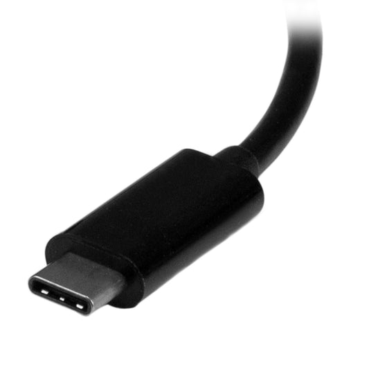 Star Tech USB-C Multiport Video Adapter - 3-in-1 - 4K 30Hz - Black