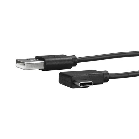 Star Tech USB-A to USB-C Cable - Right-Angle - M/M - 1 m (3 ft.) - USB 2.0