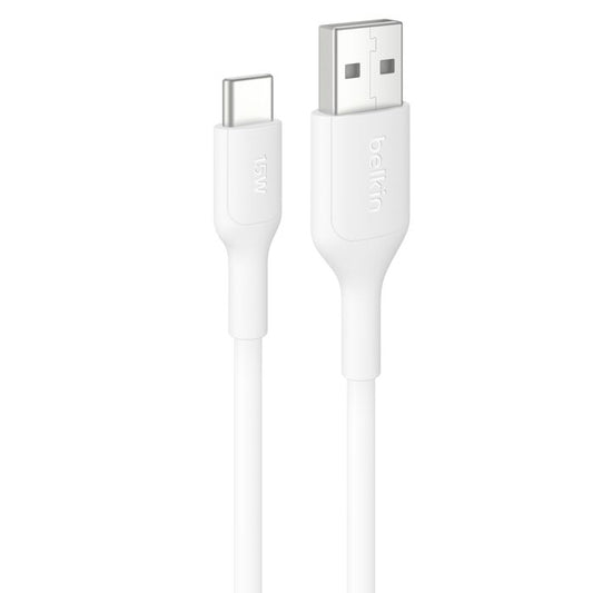 Belkin BoostCharge USB-A to USB-C Cable 15W 2M (CAB021FQ2MWH)