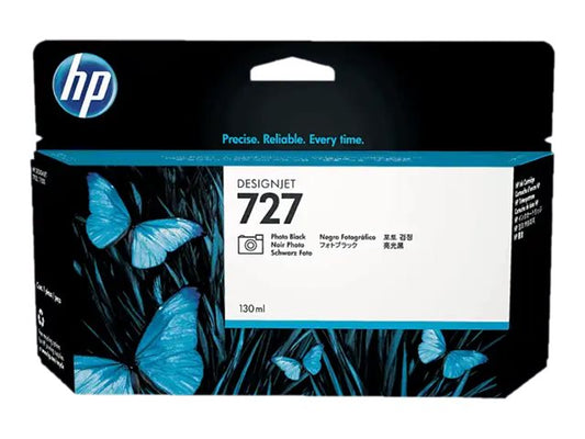 HP 727B 130ML PHOTO BLACK DESIGNJET INK - T920 / T930 / T1500 / T1530 / T2500 / T2530