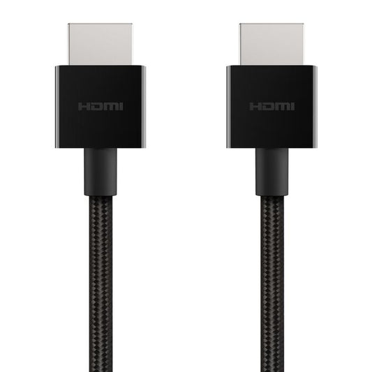 Belkin 8K Ultra High Speed HDMI 2.1 Braided Cable (AV10176BT2M-BLK)