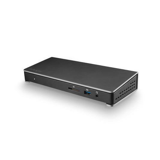 Star Tech Thunderbolt 3 Dock - Dual Monitor 4K 60Hz TB3 Laptop Docking Station with DisplayPort - 85W Power Delivery Charging - 6-Port USB 3.0 Hub, SD 4.0, GbE, Audio - Windows & Mac